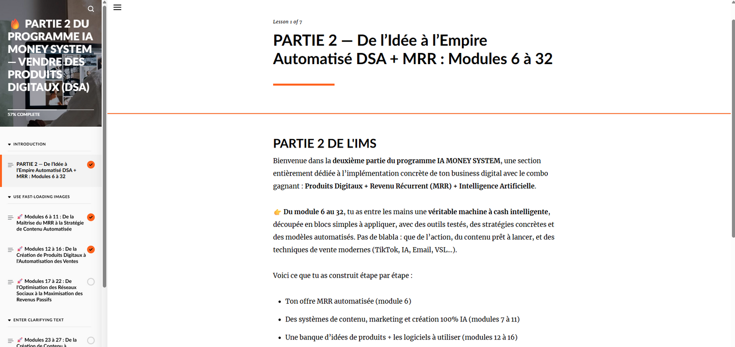 FORMATION COMPLÈTE — IA MONEY SYSTEME (IMS)